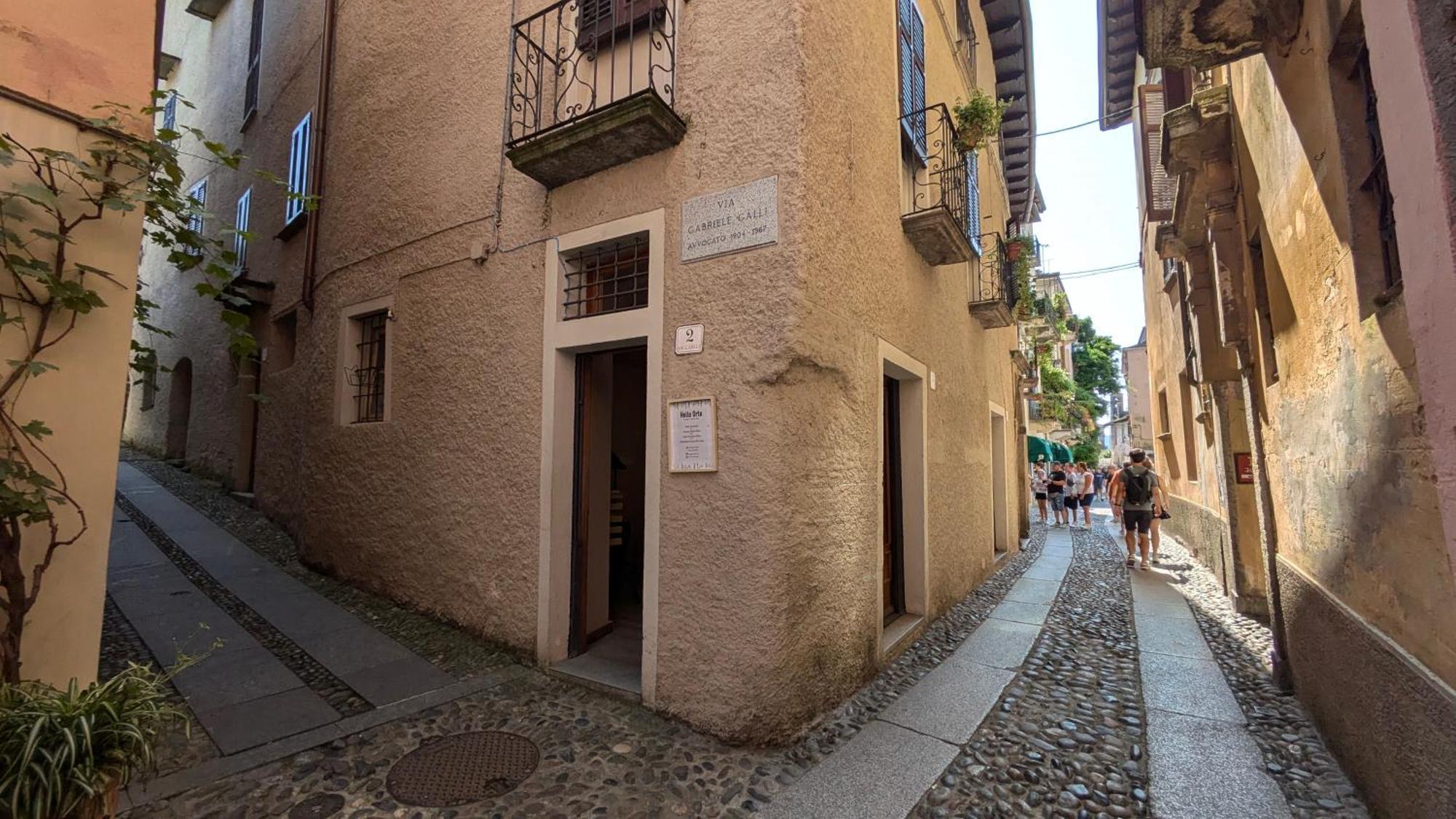 Piccolo Hotel Olina Orta San Giulio Buitenkant foto