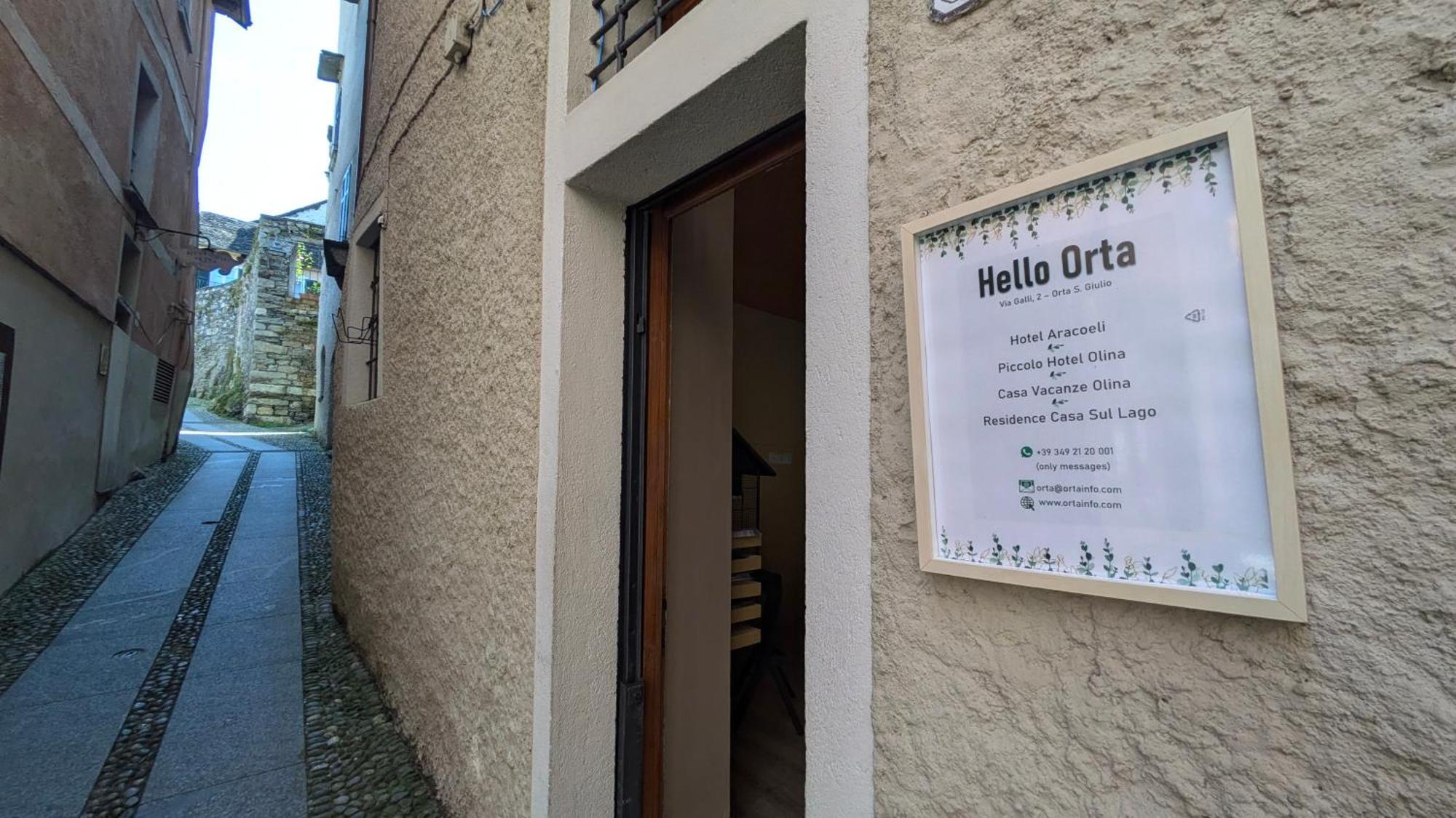Piccolo Hotel Olina Orta San Giulio Buitenkant foto